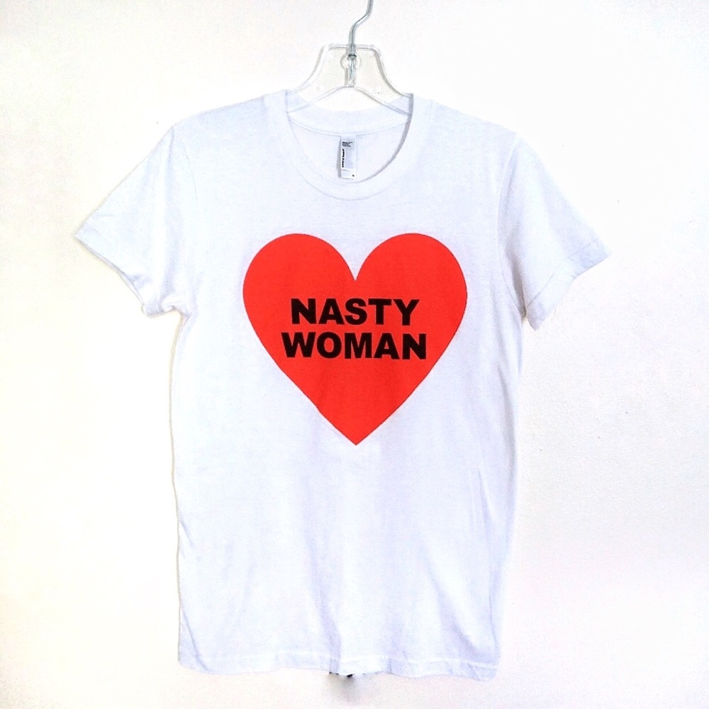 American Apparel Nasty Woman Graphic Tee | M